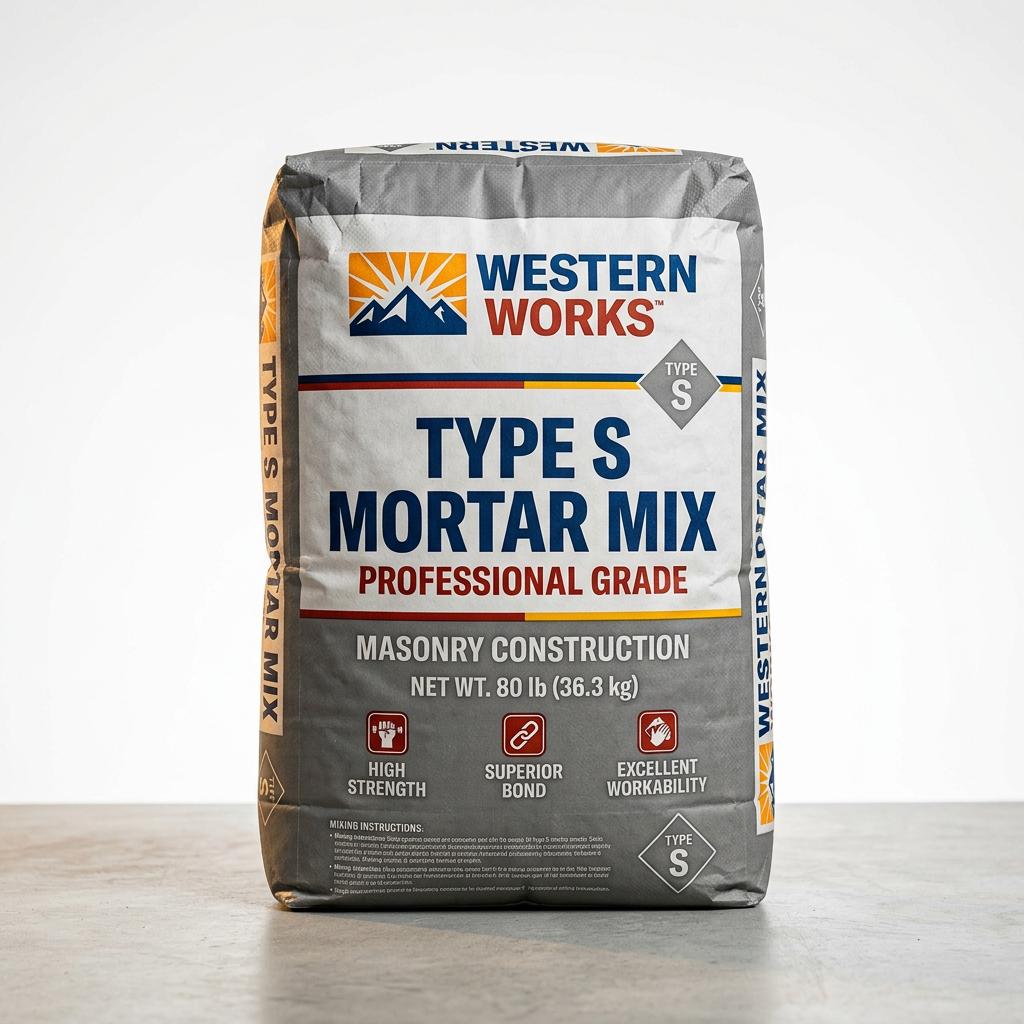 Type S Mortar Mix 80lb Bag