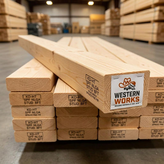 Premium SPF 2x4 Stud 8' Kiln-Dried