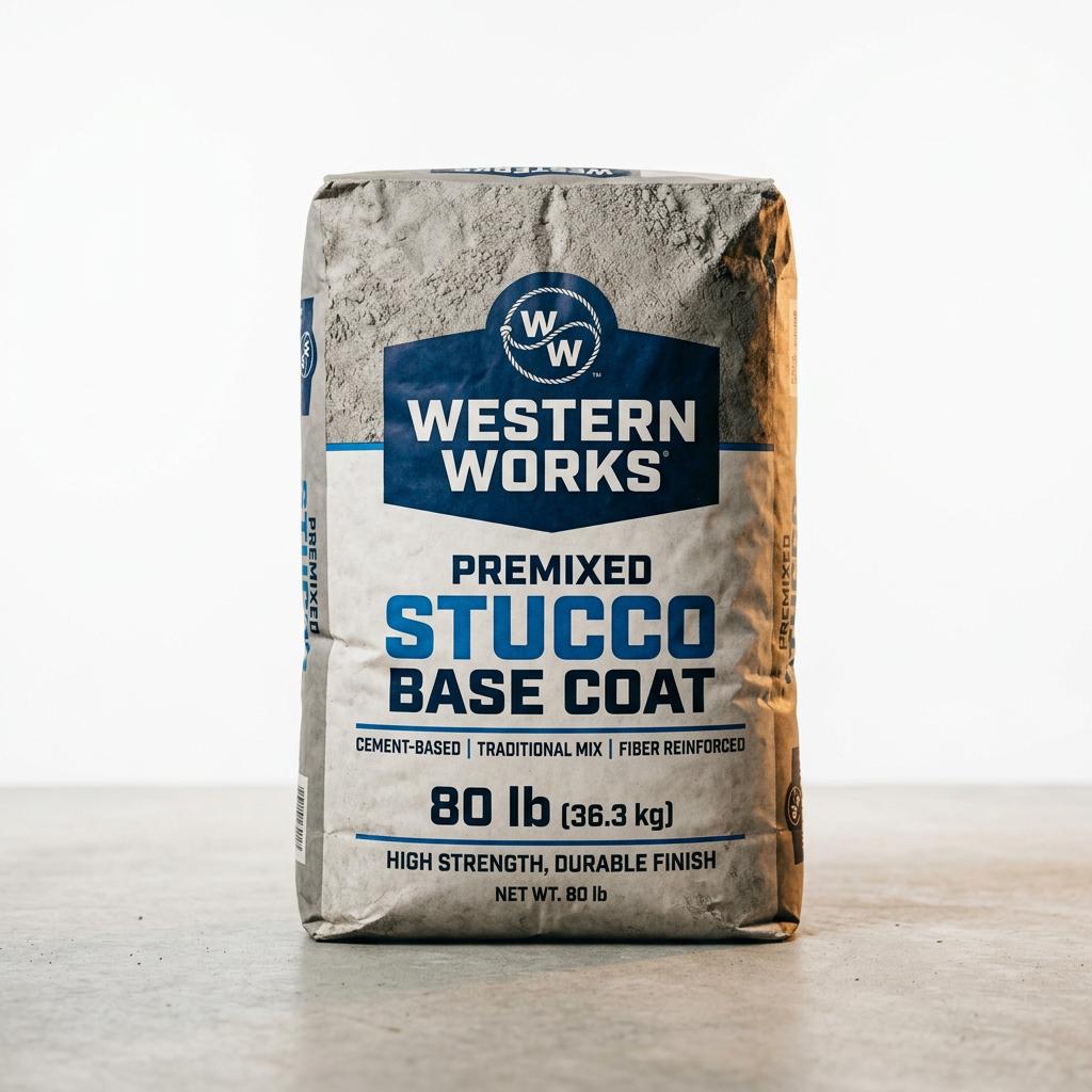Stucco Base Coat Premixed 80lb Bag
